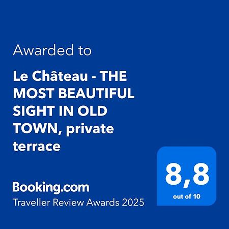 Le Chateau - The Most Beautiful Sight In Old Town, Private Terrace Nice Exteriör bild