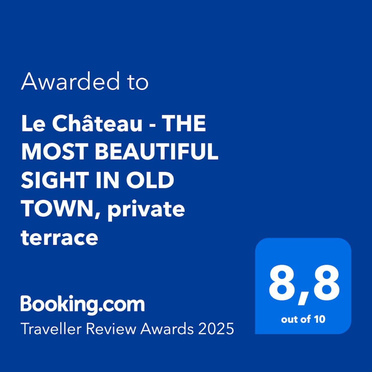 Le Chateau - The Most Beautiful Sight In Old Town, Private Terrace Nice Exteriör bild