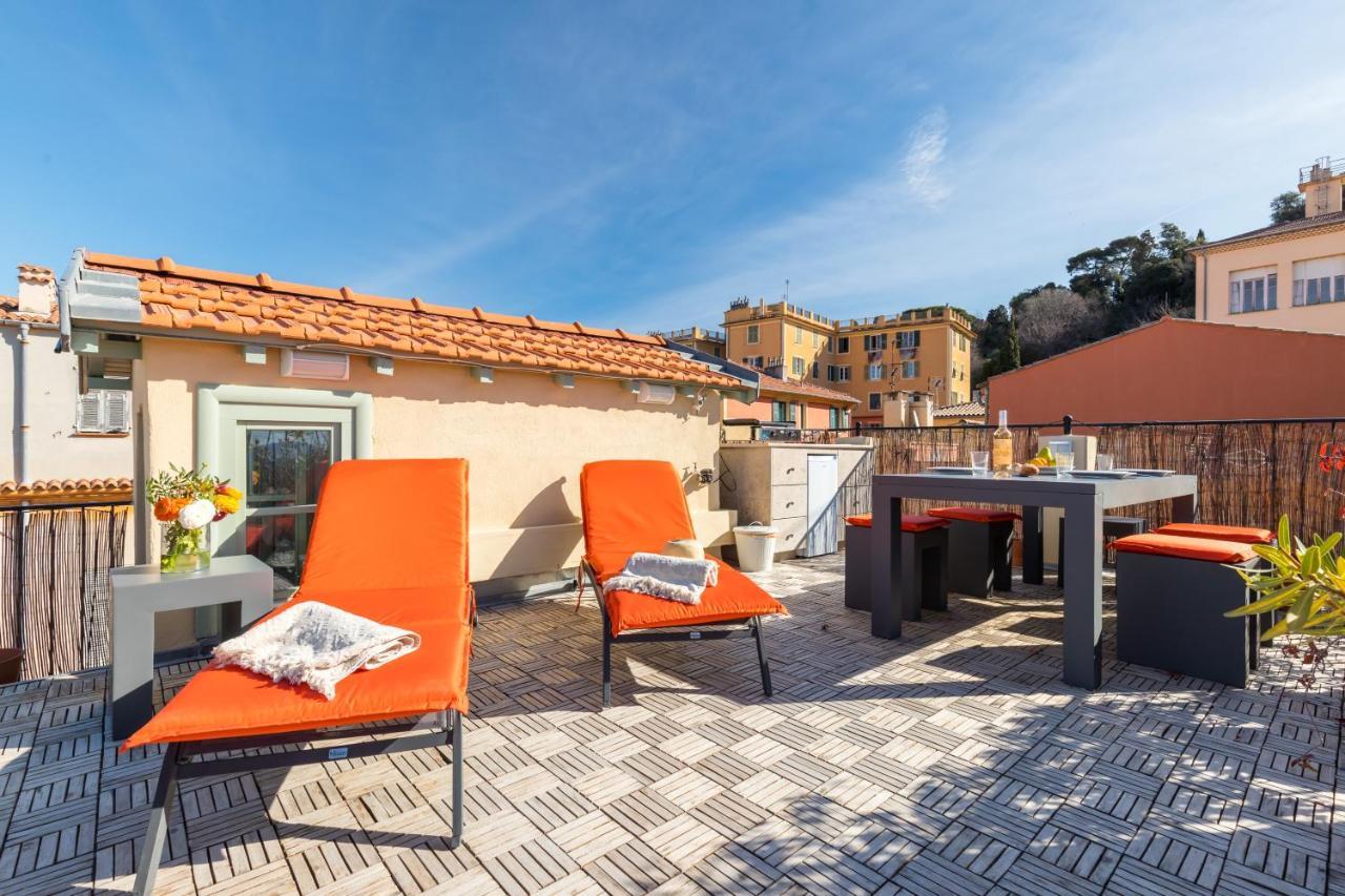 Le Chateau - The Most Beautiful Sight In Old Town, Private Terrace Nice Exteriör bild