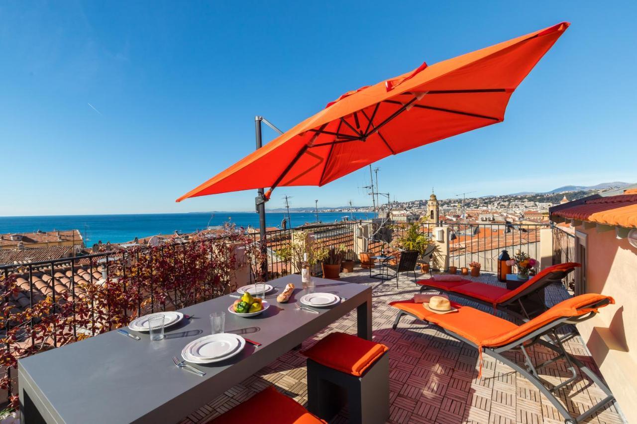 Le Chateau - The Most Beautiful Sight In Old Town, Private Terrace Nice Exteriör bild