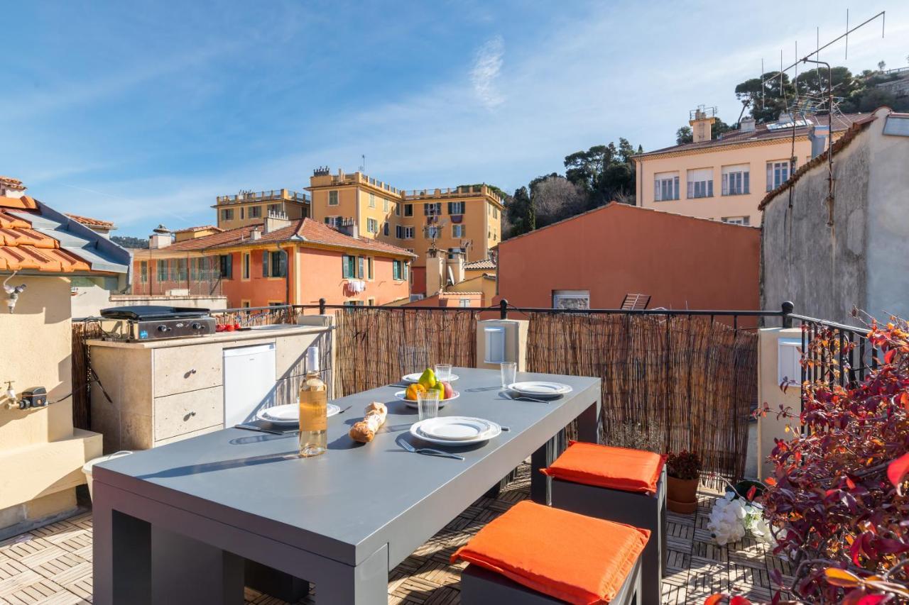 Le Chateau - The Most Beautiful Sight In Old Town, Private Terrace Nice Exteriör bild