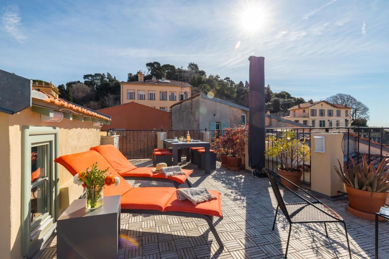 Le Chateau - The Most Beautiful Sight In Old Town, Private Terrace Nice Exteriör bild